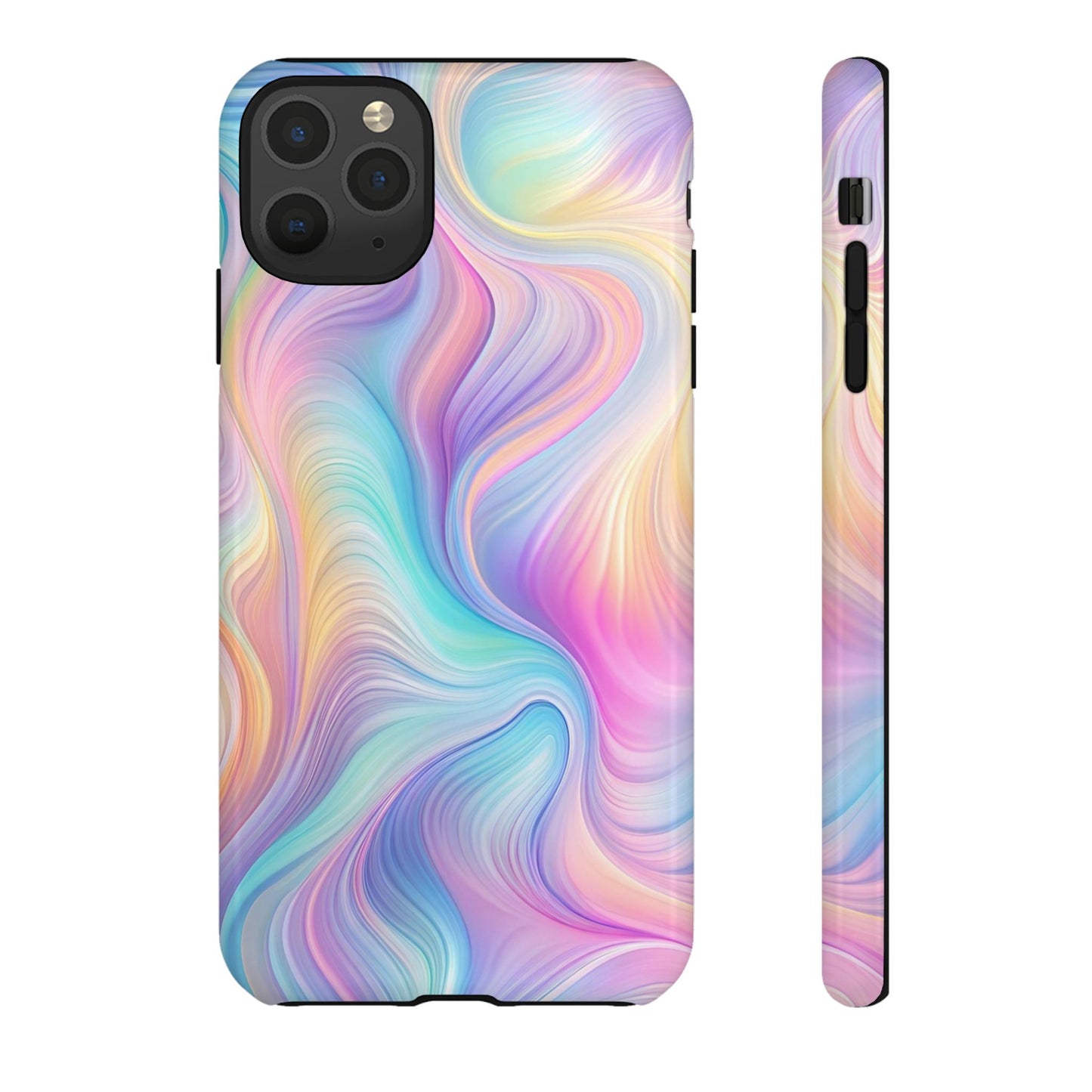 Colorful Swirls Tough Phone Case for Ultimate Protection - iPhone or Samsung Phones