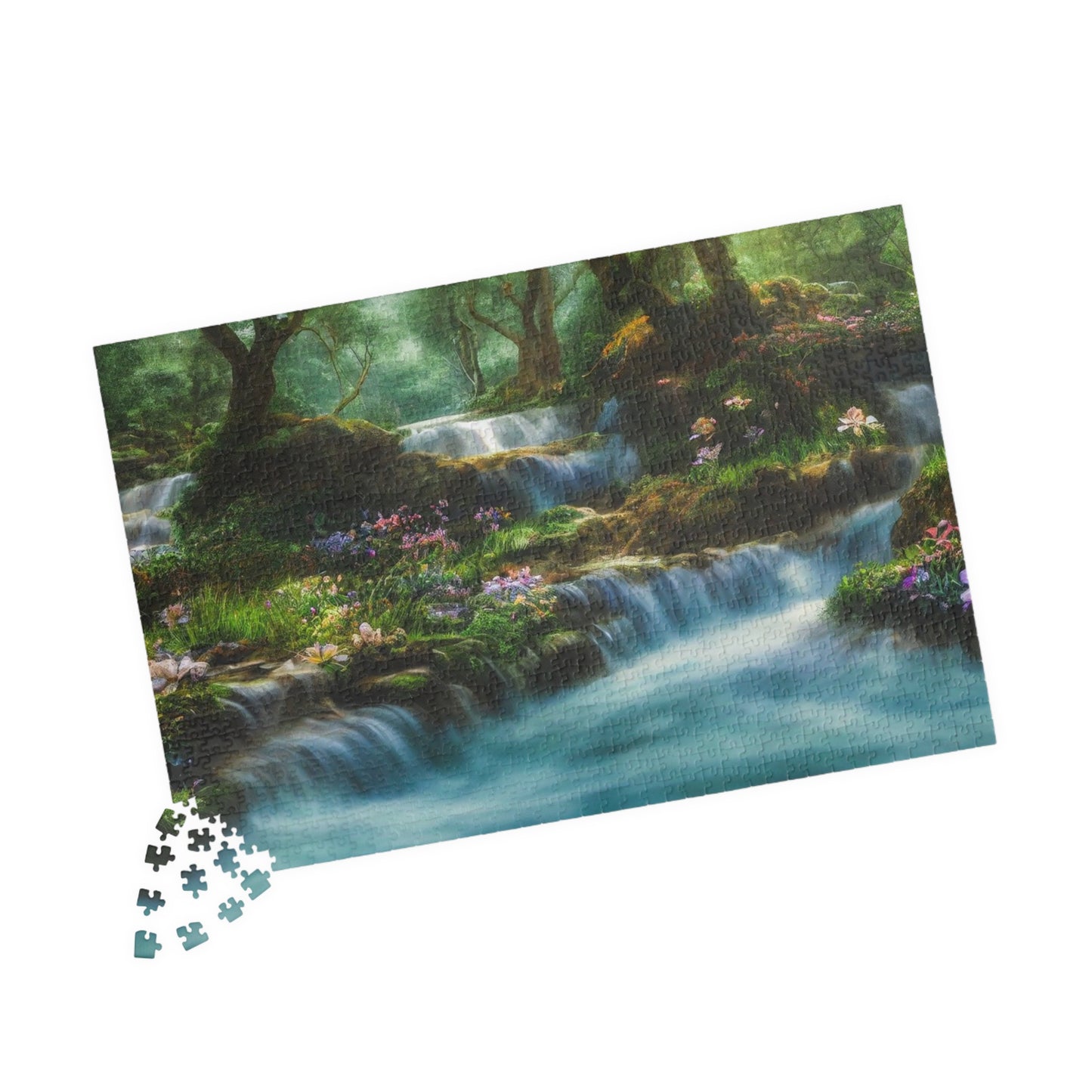 Fantasy Waterfalls Jigsaw Puzzle