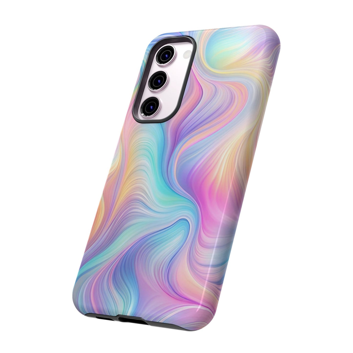 Colorful Swirls Tough Phone Case for Ultimate Protection - iPhone or Samsung Phones
