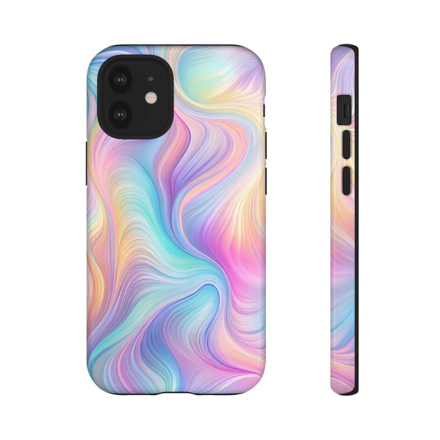 Colorful Swirls Tough Phone Case for Ultimate Protection - iPhone or Samsung Phones