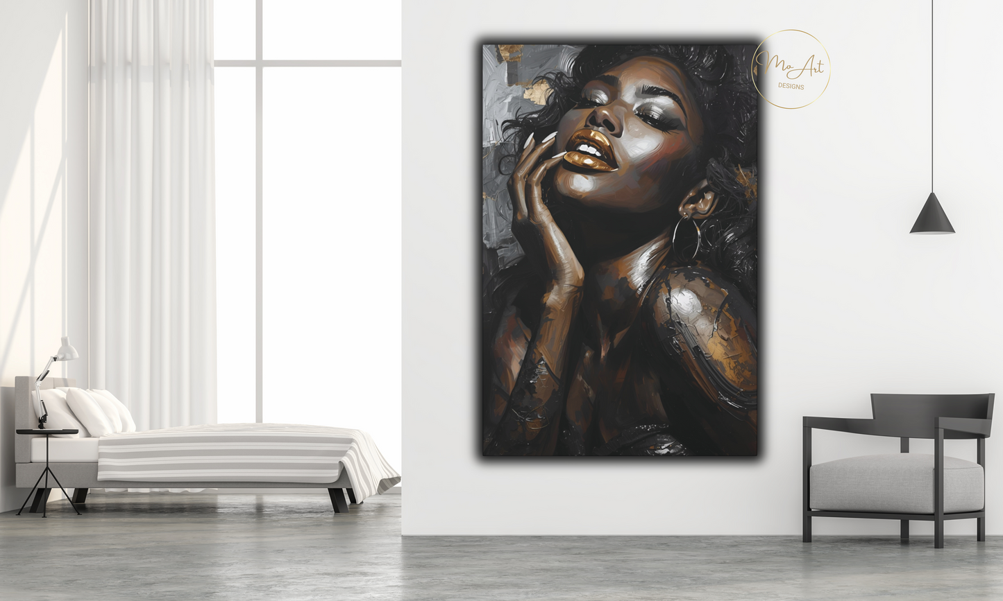 Sensual Seduction Luxury Canvas Wall Art