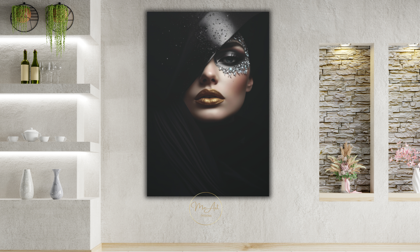 Midnight Elegance – Canvas Wall Art