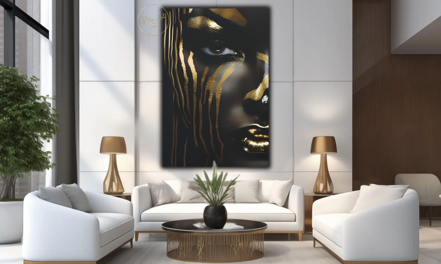 Golden Enigma – Canvas Wall Art
