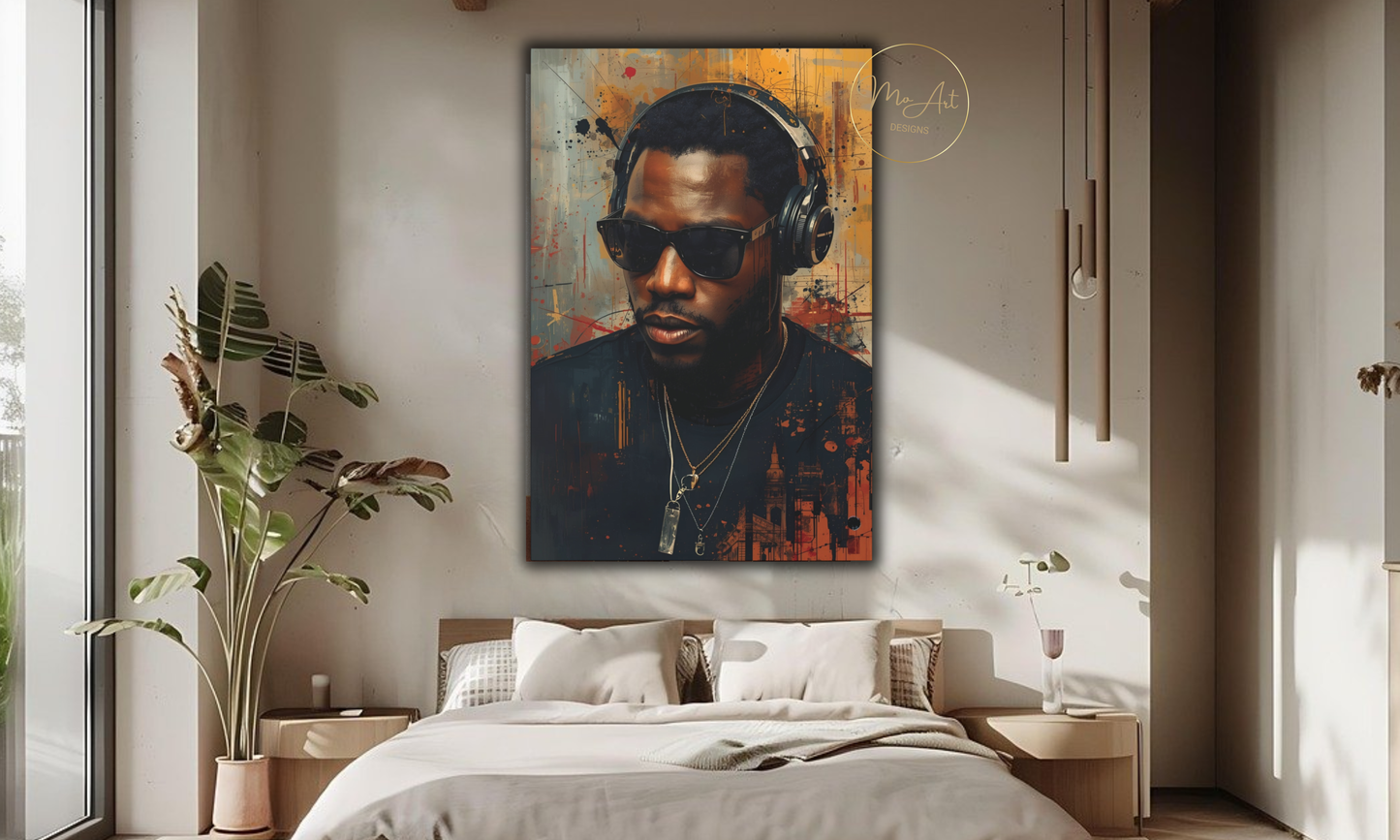 Soul Frequency - Abstract Canvas Wall Art