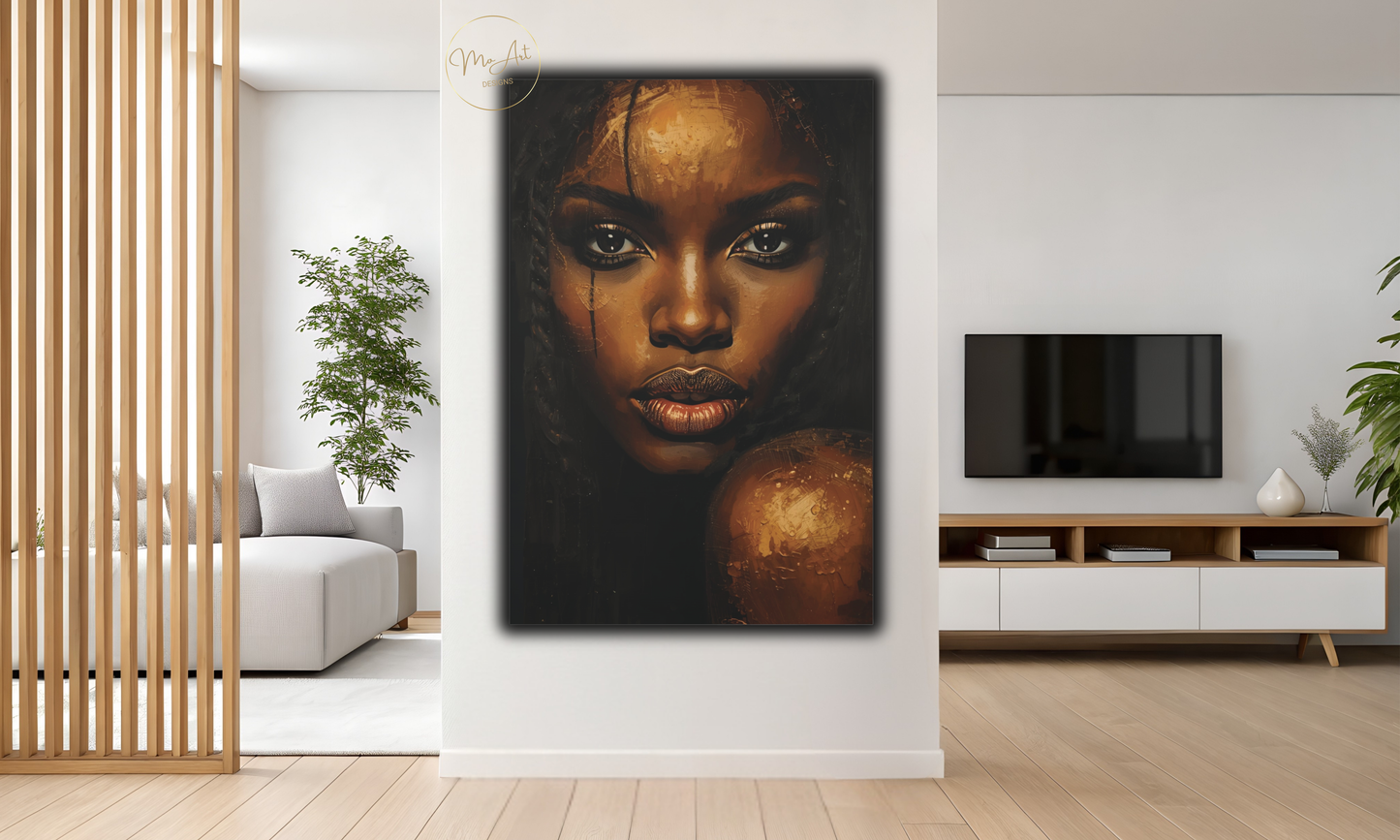 Bronze Temptation - Canvas Wall Art