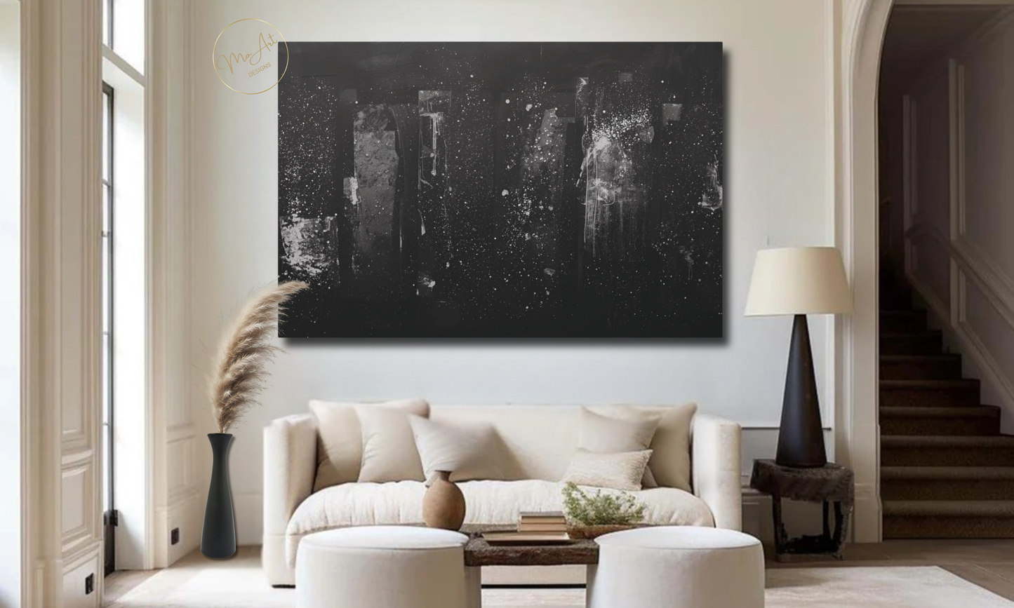 Midnight Fragments – Canvas Wall Art