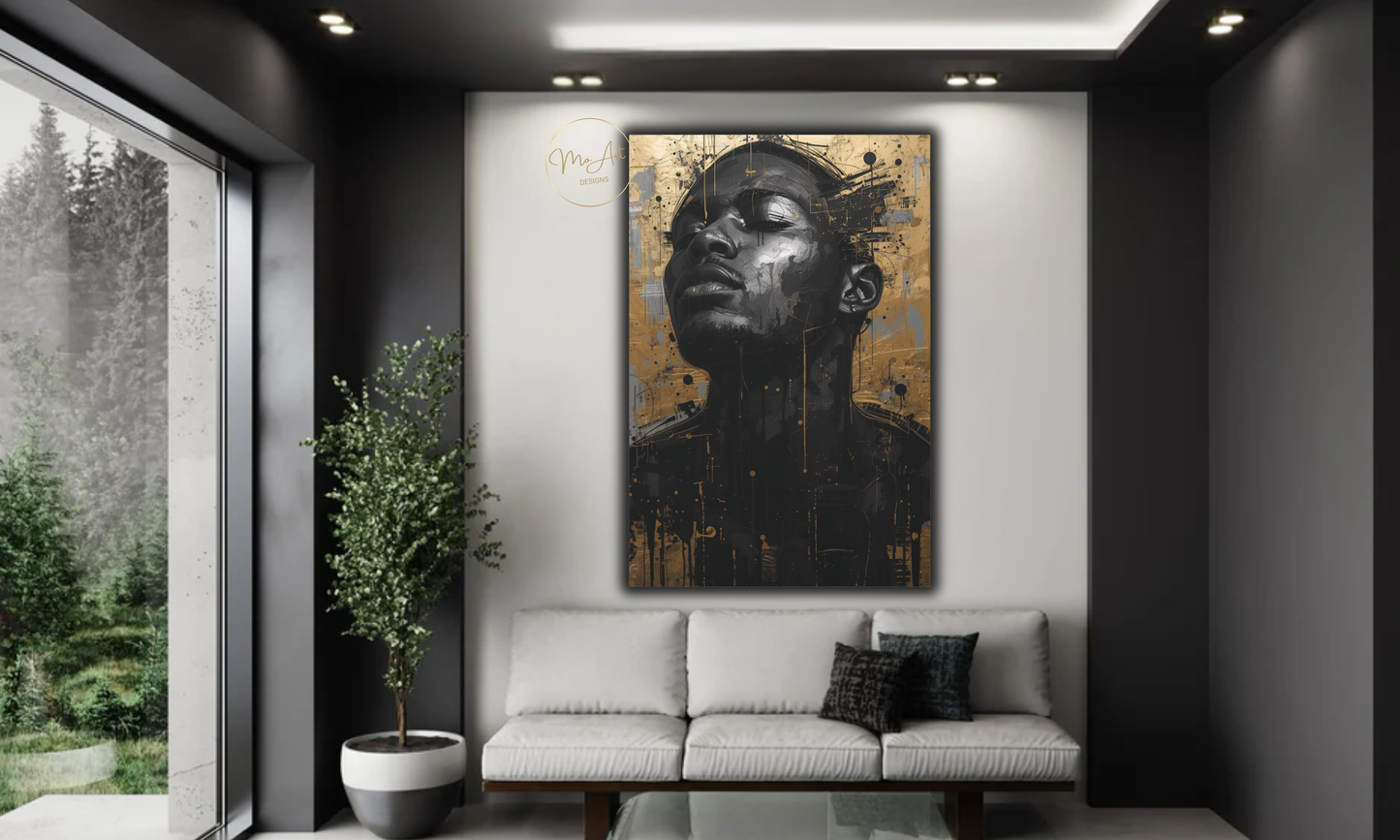 Soul Rising - Abstract Canvas Wall Art