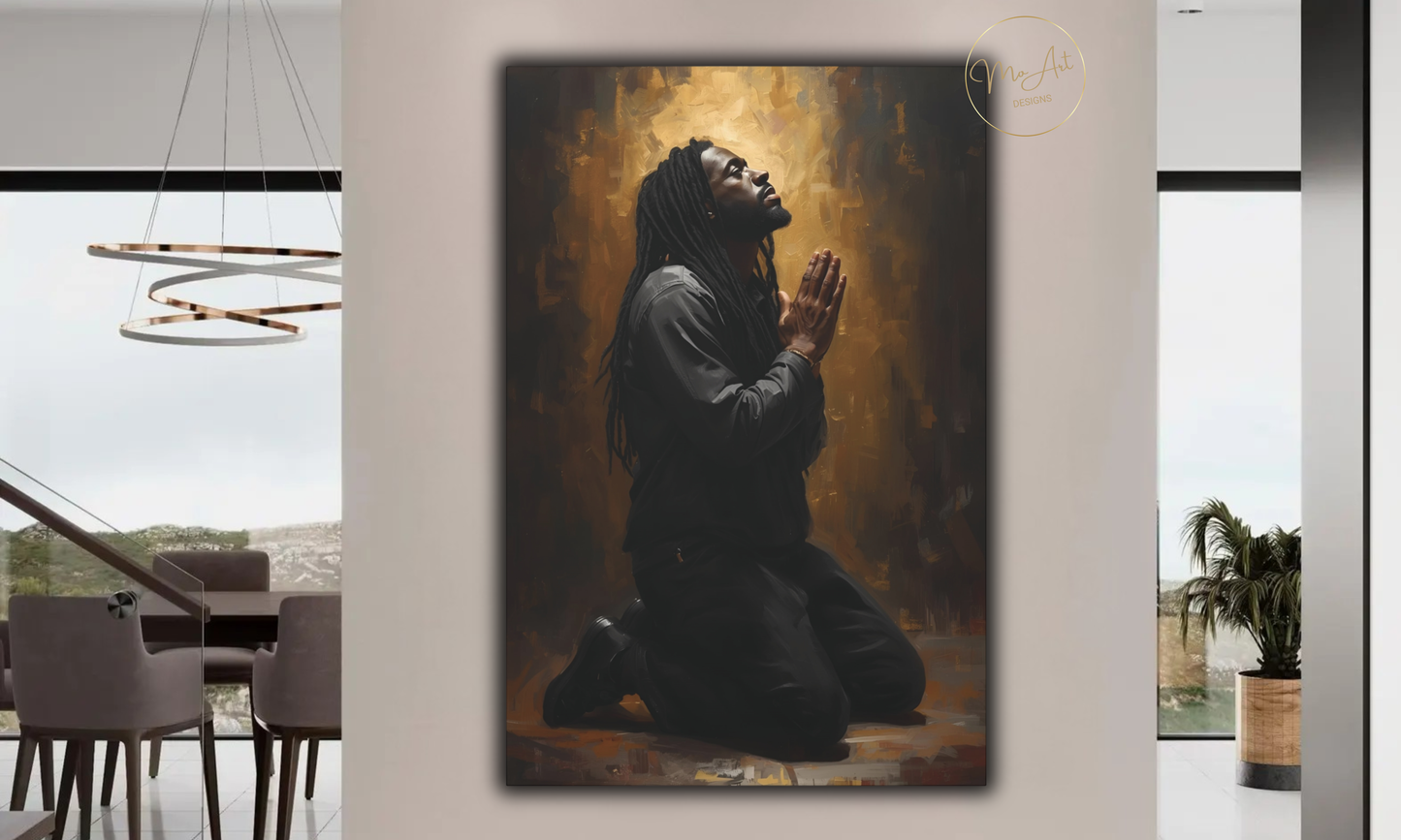 Prayer of Strength– Canvas Wall Art