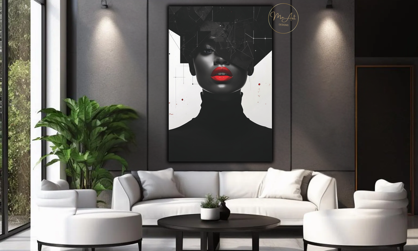Elegant Woman – Canvas Wall Art