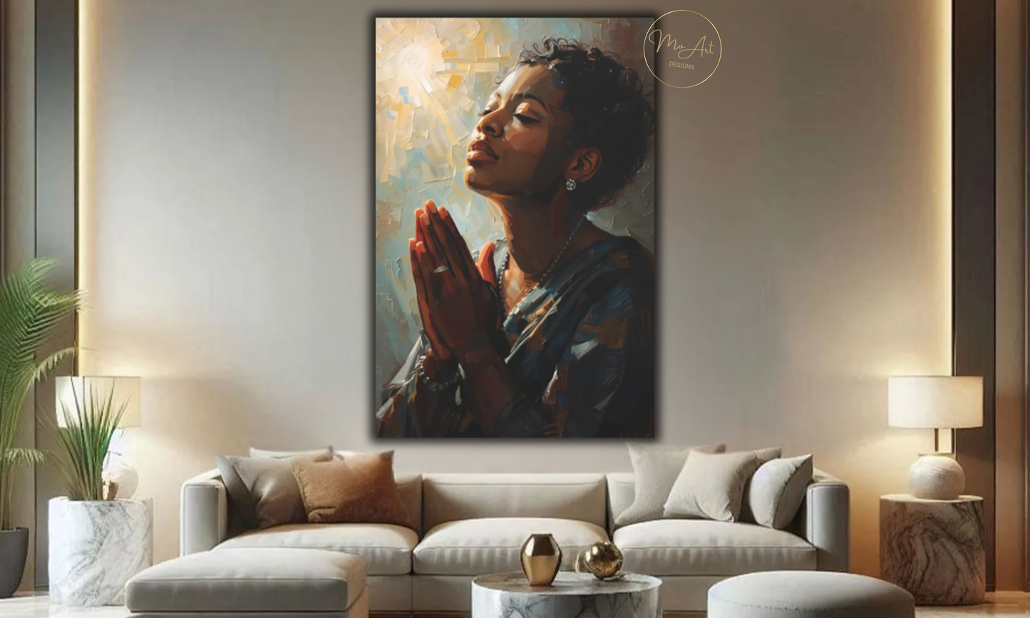 Divine Grace - Abstract Canvas Wall Art