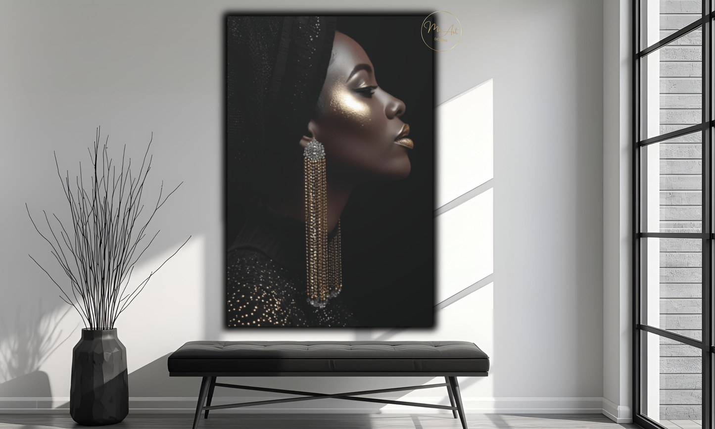 Regal Radiance - Canvas Wall Art