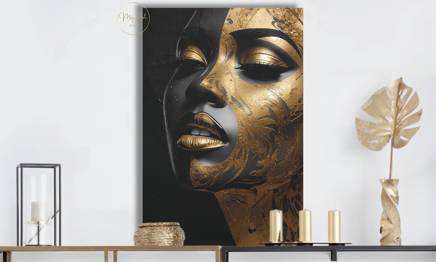 Shades of Gold – Canvas Wall Art