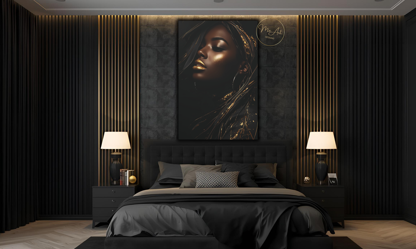 Opulent Glow – Canvas Wall Art