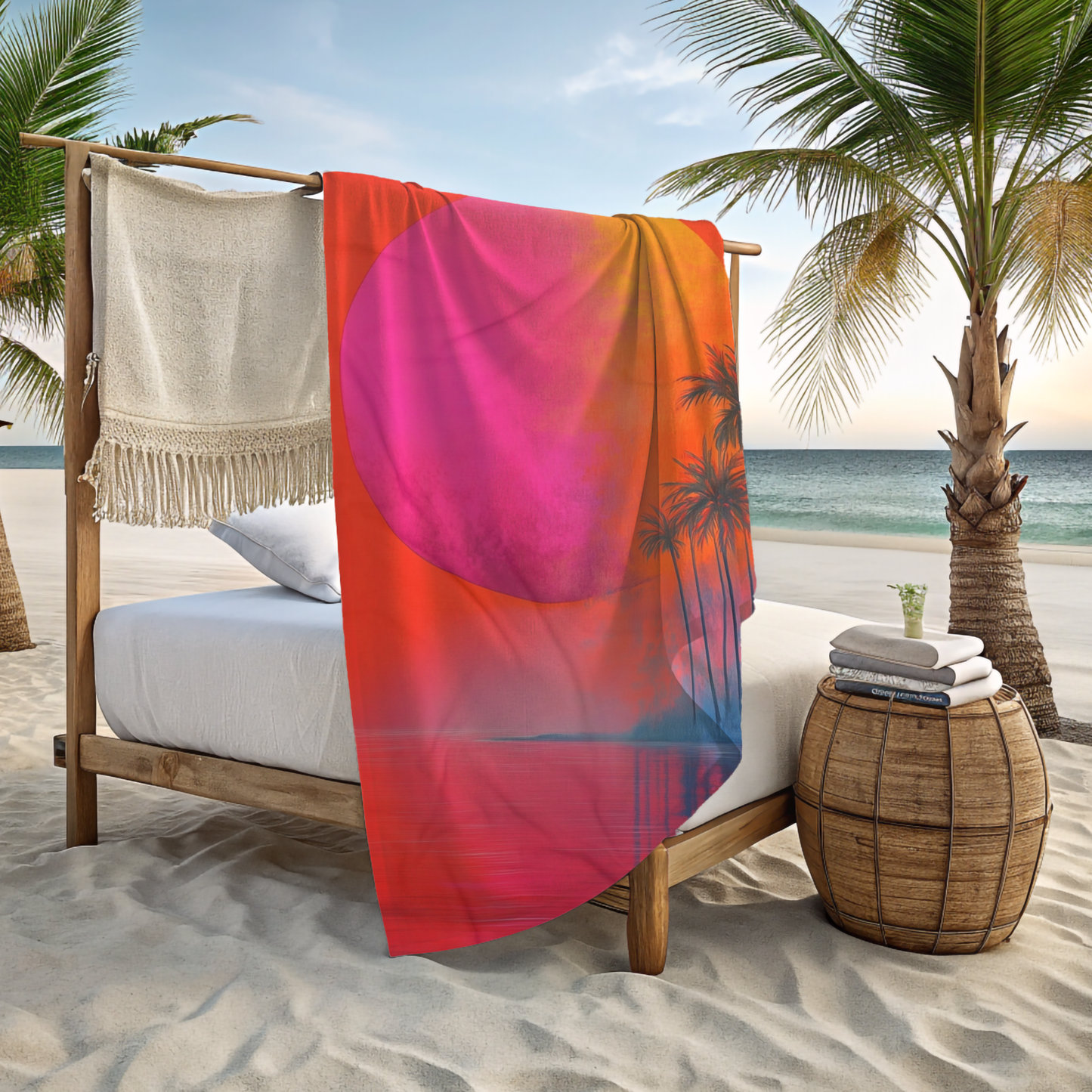 Sunset Serenity Beach Towel