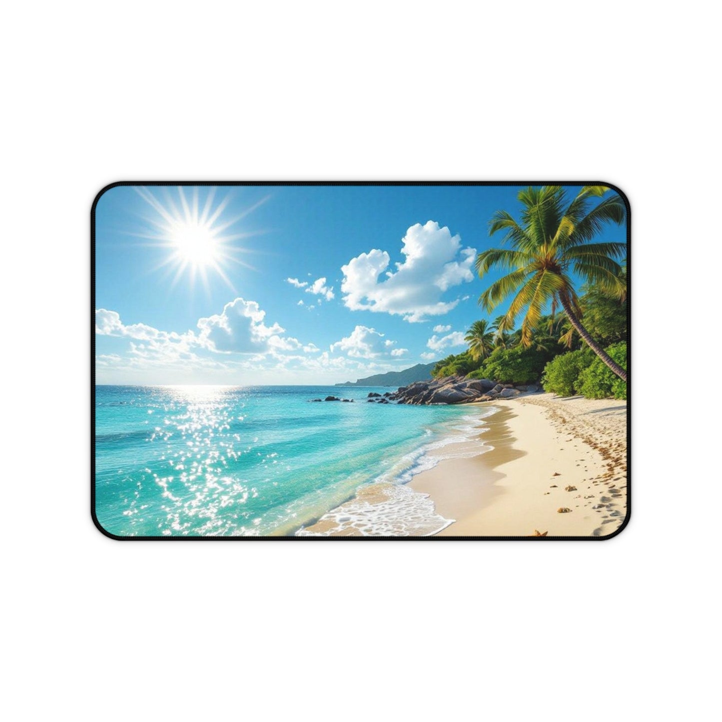 Escape to Paradise - Desk Mat / Mouse Pad