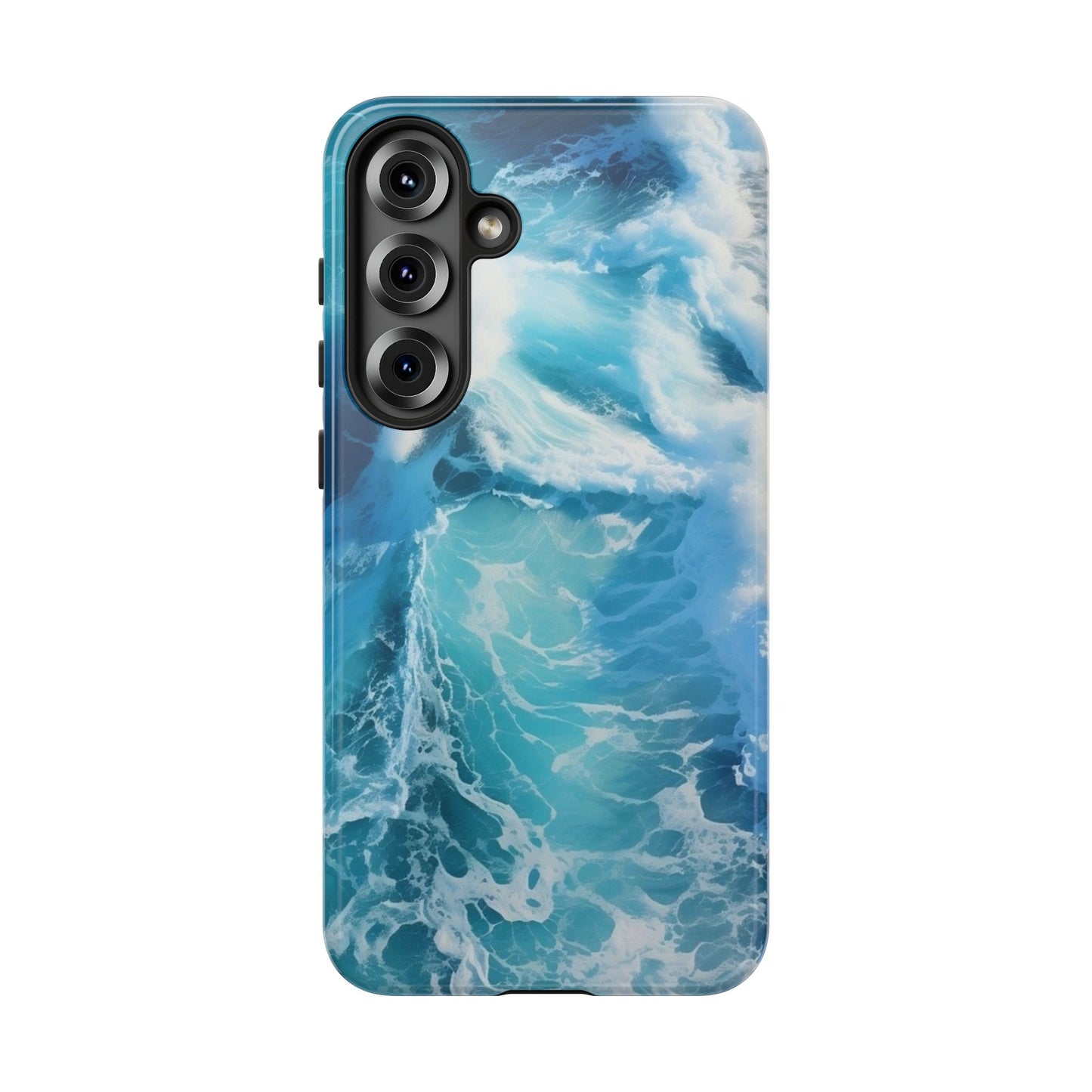 Crashing Ocean Waves - Tough Phone Case - iPhone or Samsung Phones