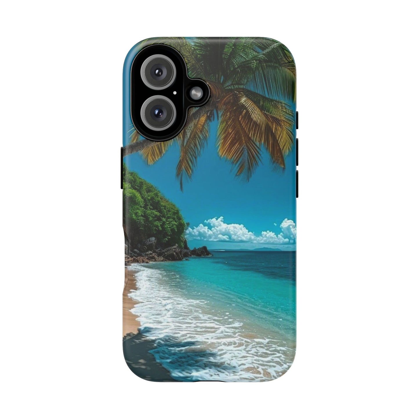 Tropical Beach Oasis - Tough Case for iPhone or Samsung