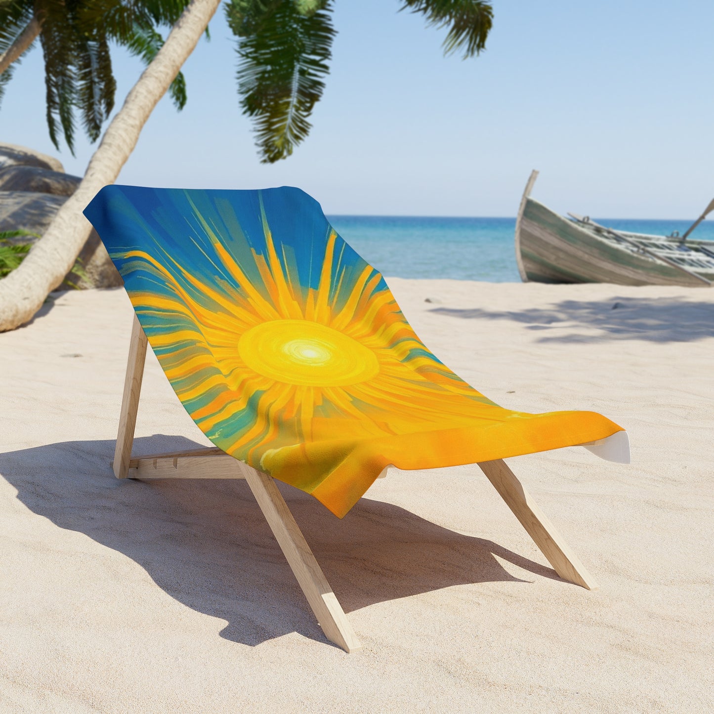 Let the Sunshine In - Beach Towel