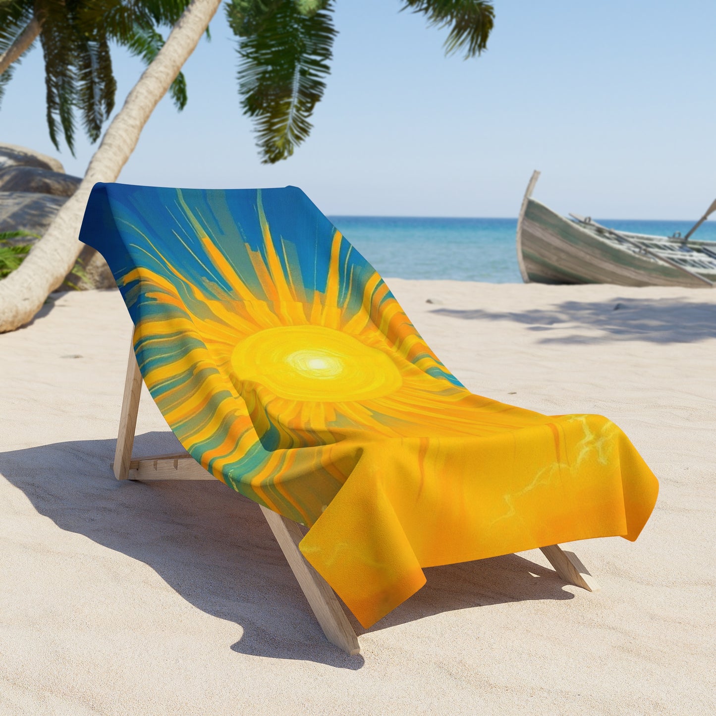 Let the Sunshine In - Beach Towel