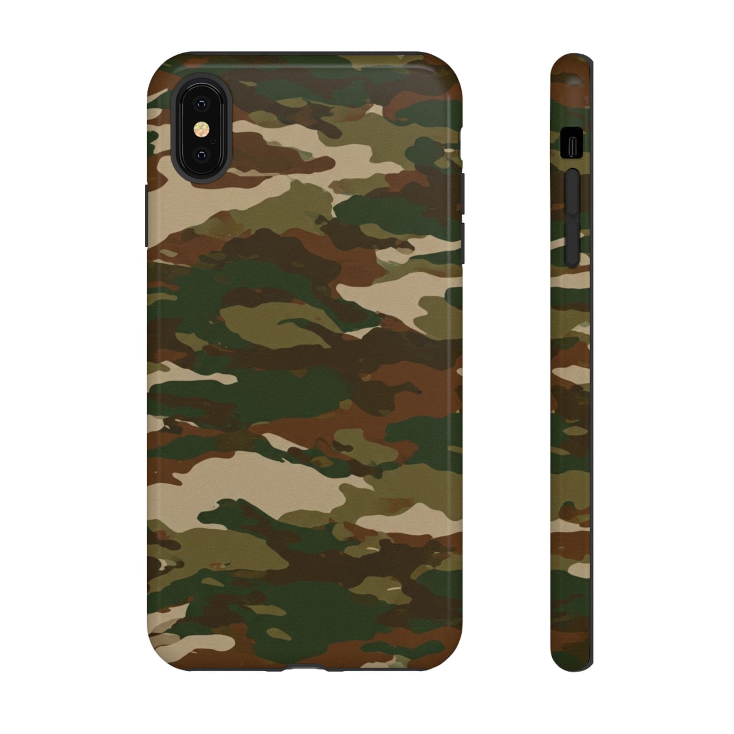 Camo Design - Tough Phone Case - iPhone or Samsung Phones