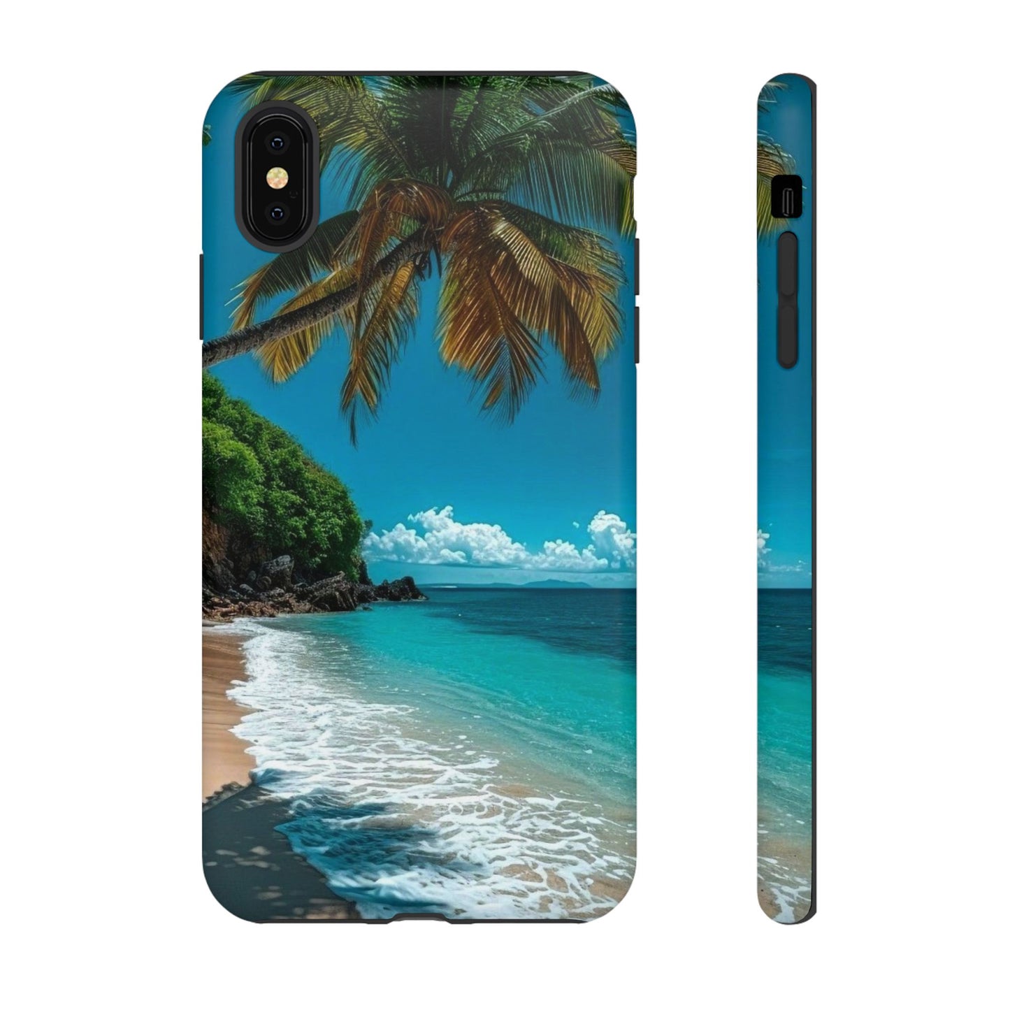 Tropical Beach Oasis - Tough Case for iPhone or Samsung