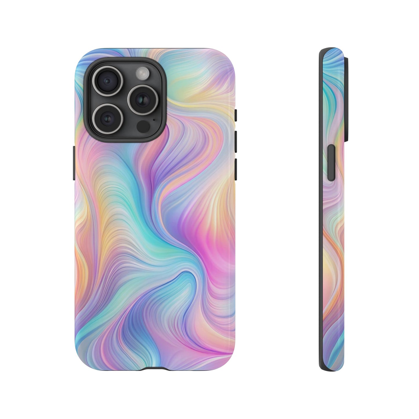 Colorful Swirls Tough Phone Case for Ultimate Protection - iPhone or Samsung Phones