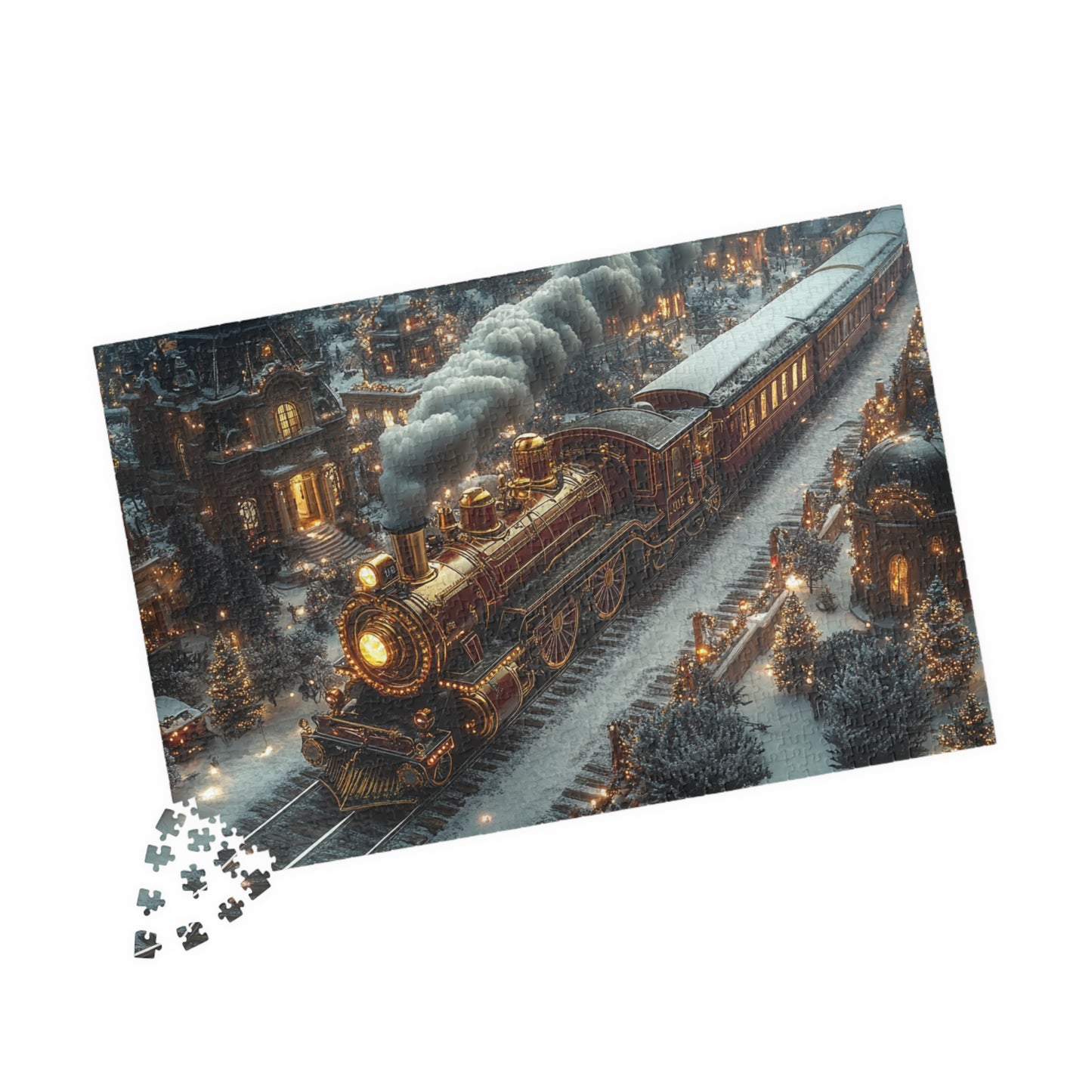 The Christmas Quest of the Glittering Express Puzzle