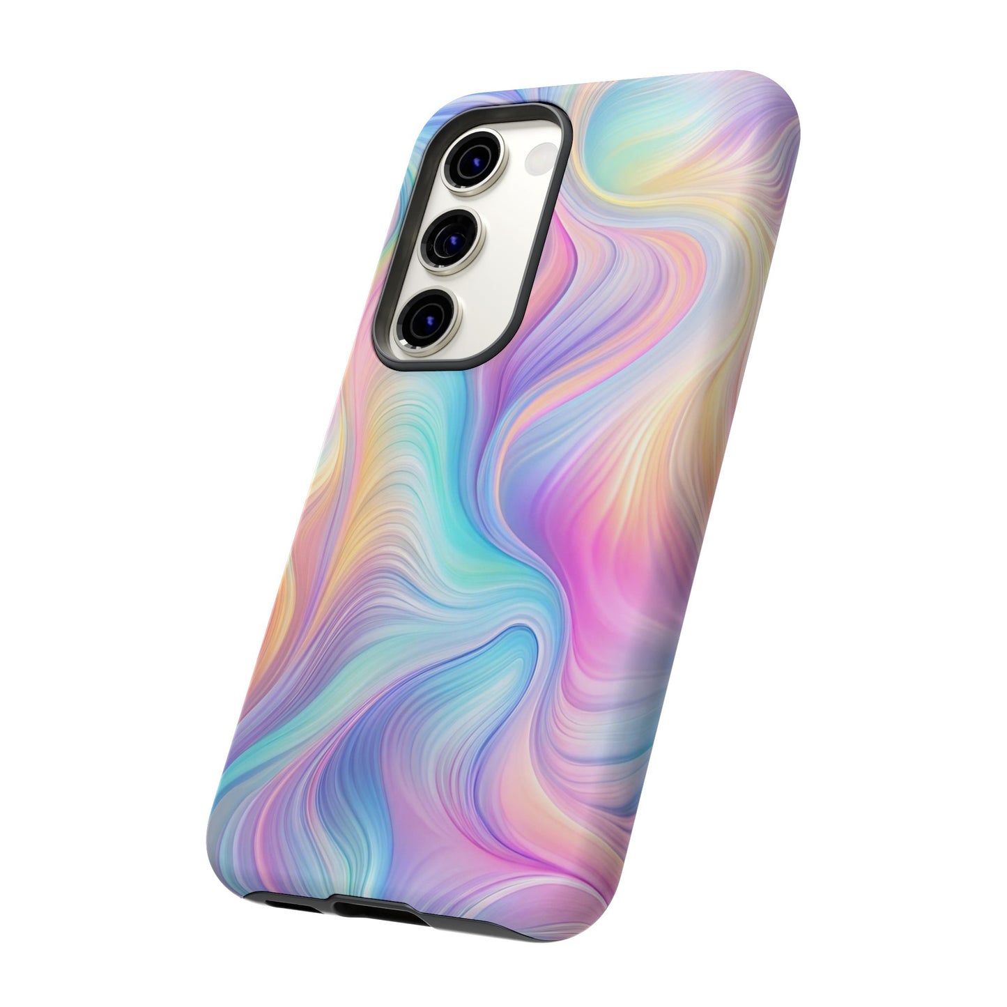 Colorful Swirls Tough Phone Case for Ultimate Protection - iPhone or Samsung Phones