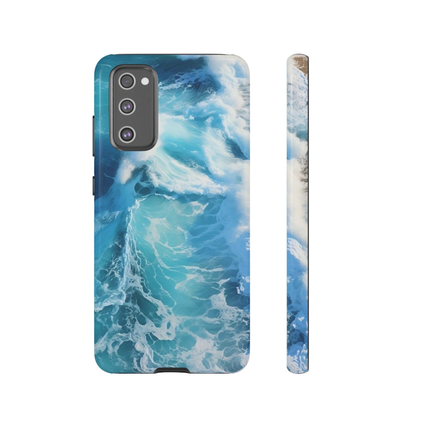 Crashing Ocean Waves - Tough Phone Case - iPhone or Samsung Phones