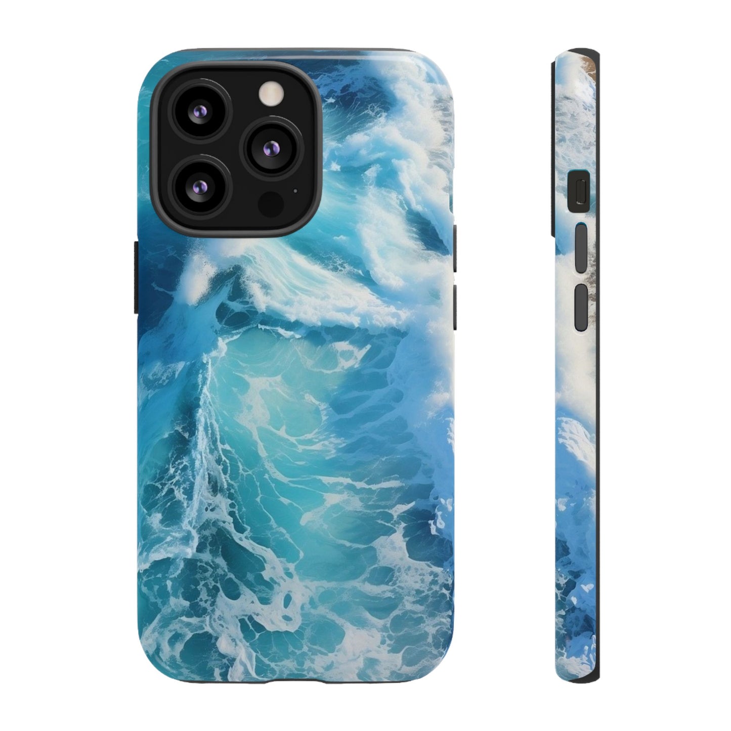 Crashing Ocean Waves - Tough Phone Case - iPhone or Samsung Phones