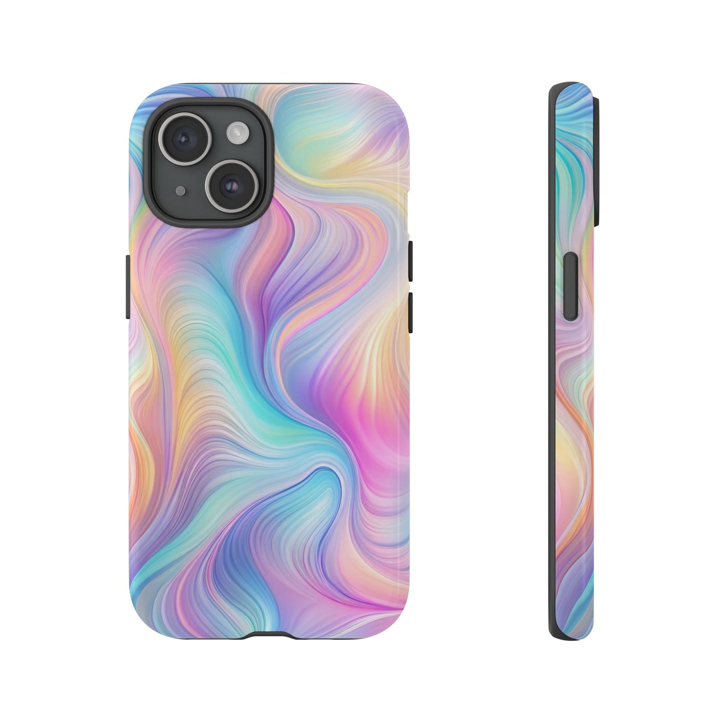 Colorful Swirls Tough Phone Case for Ultimate Protection - iPhone or Samsung Phones