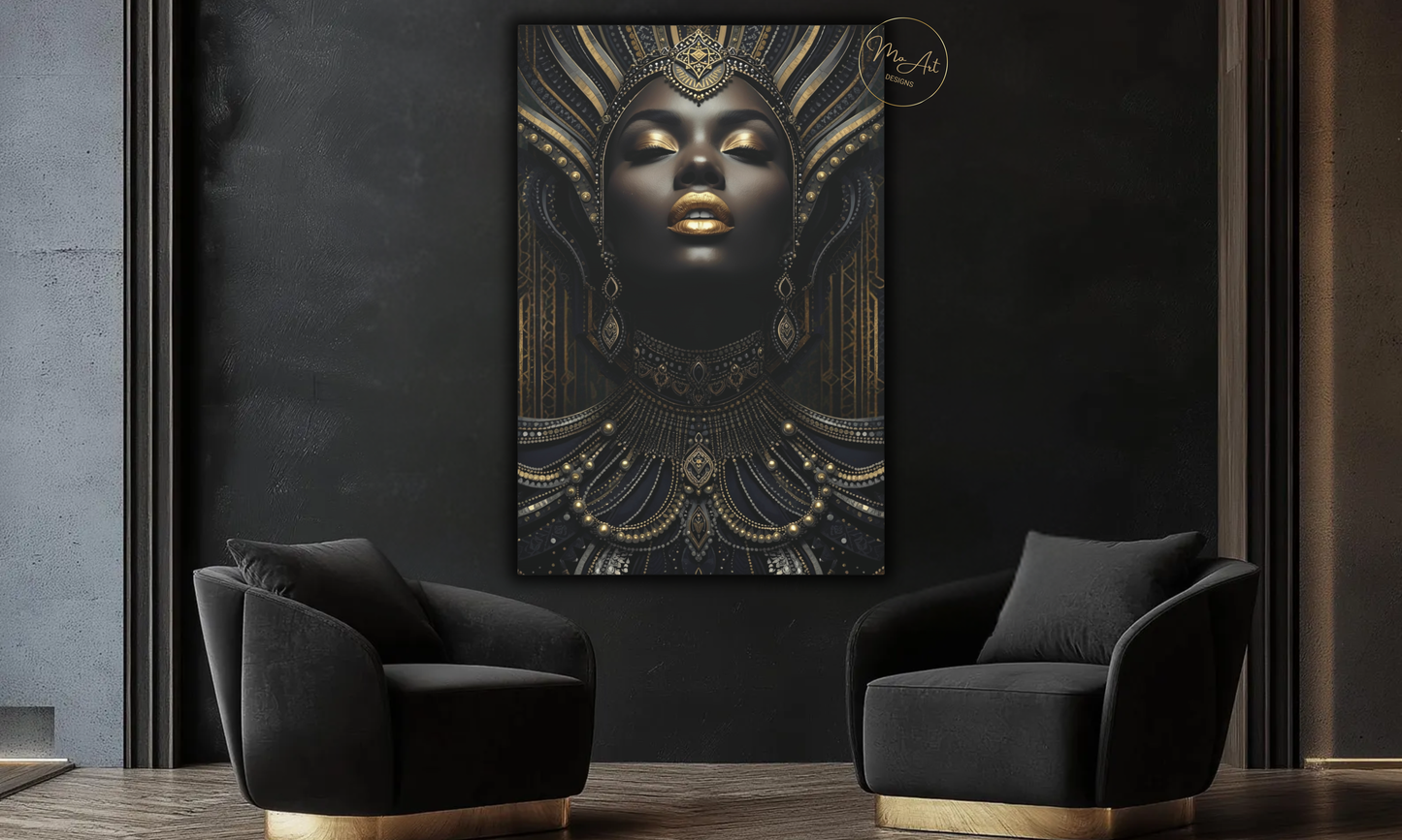 Black Elegance – Canvas Wall Art