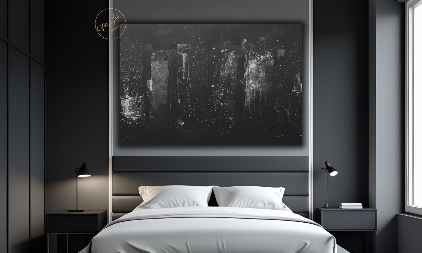 Midnight Fragments – Canvas Wall Art