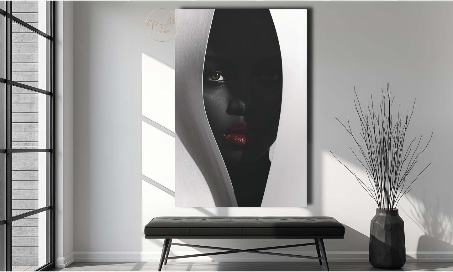 Hidden Desire – Abstract Canvas Wall Art
