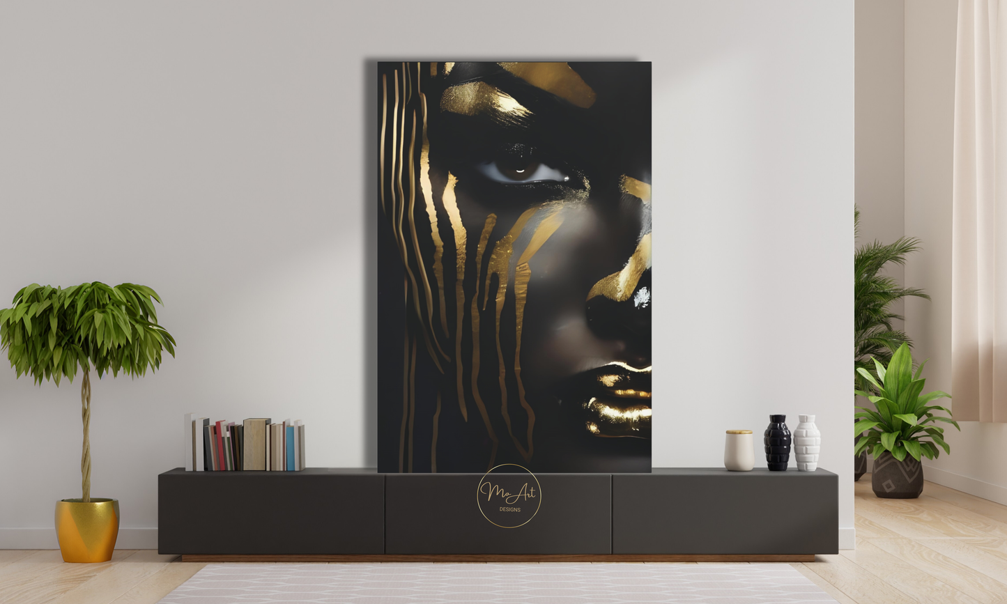 Golden Enigma – Canvas Wall Art
