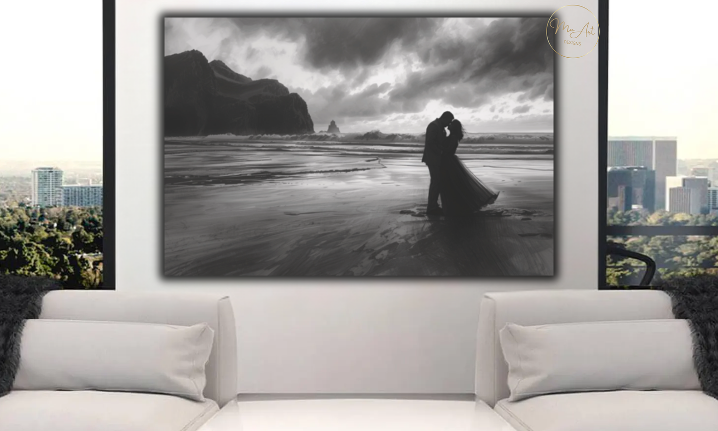 Eternal Tide of Love – Canvas Wall Art