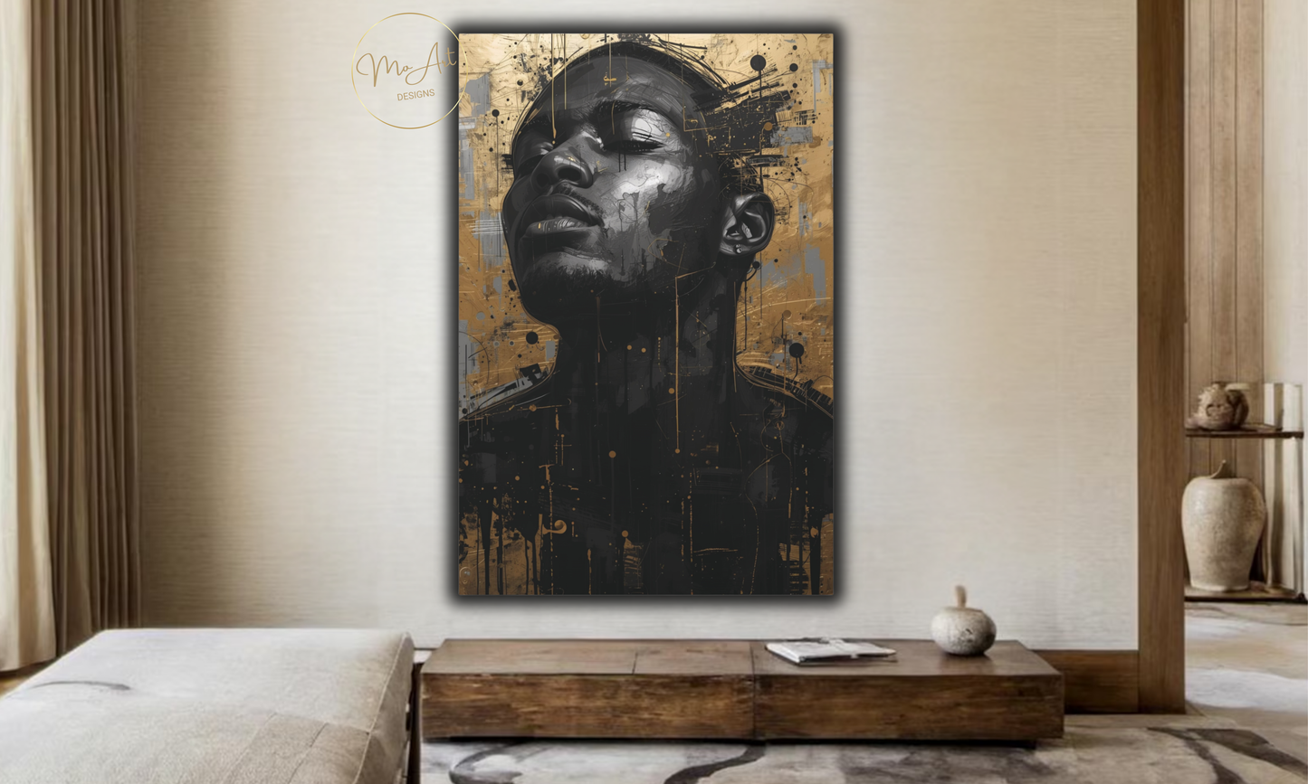Soul Rising - Abstract Canvas Wall Art