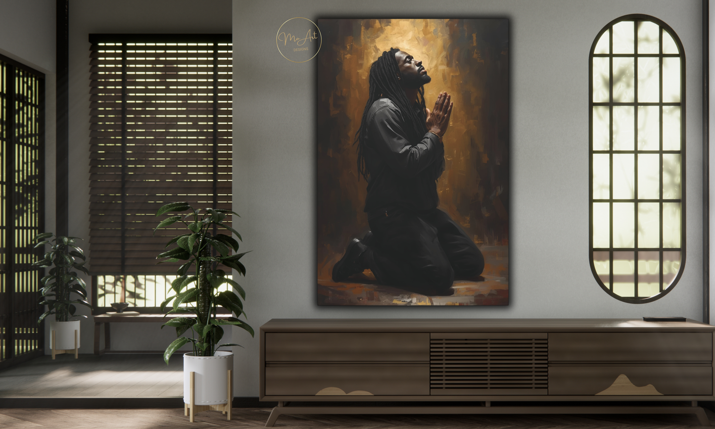 Prayer of Strength– Canvas Wall Art