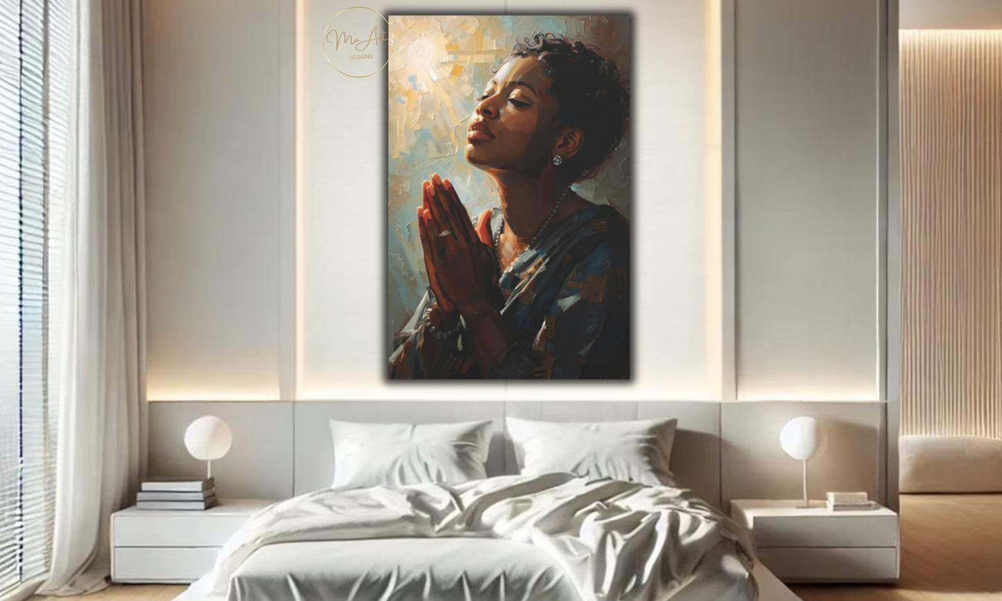 Divine Grace - Abstract Canvas Wall Art