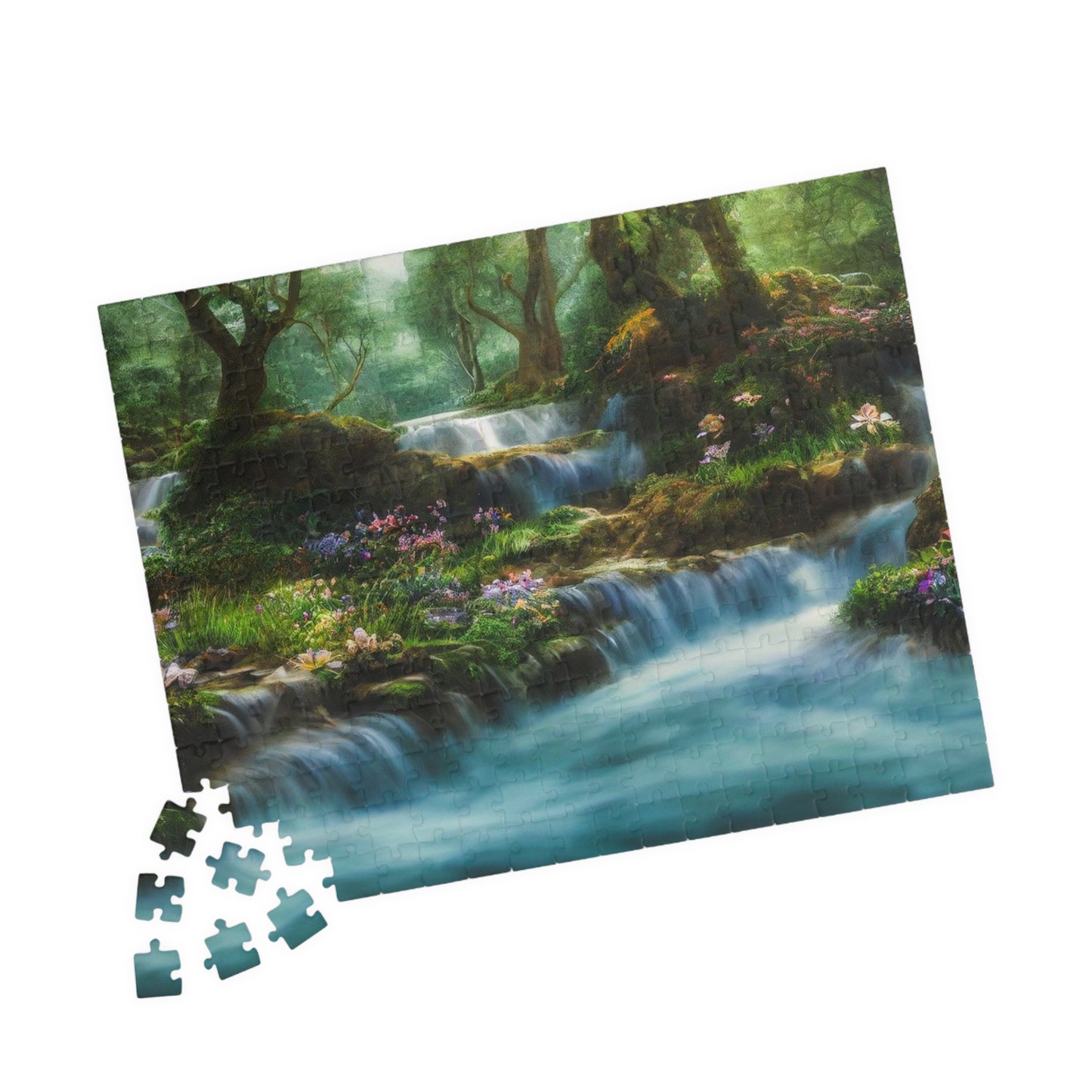 Fantasy Waterfalls Jigsaw Puzzle