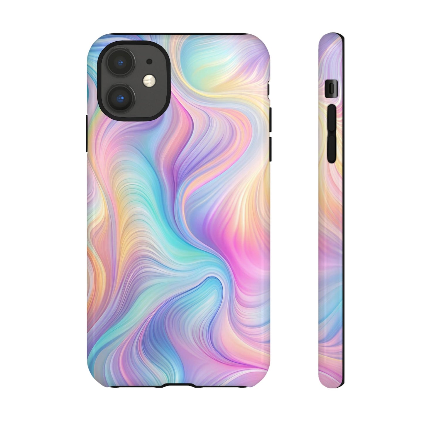Colorful Swirls Tough Phone Case for Ultimate Protection - iPhone or Samsung Phones