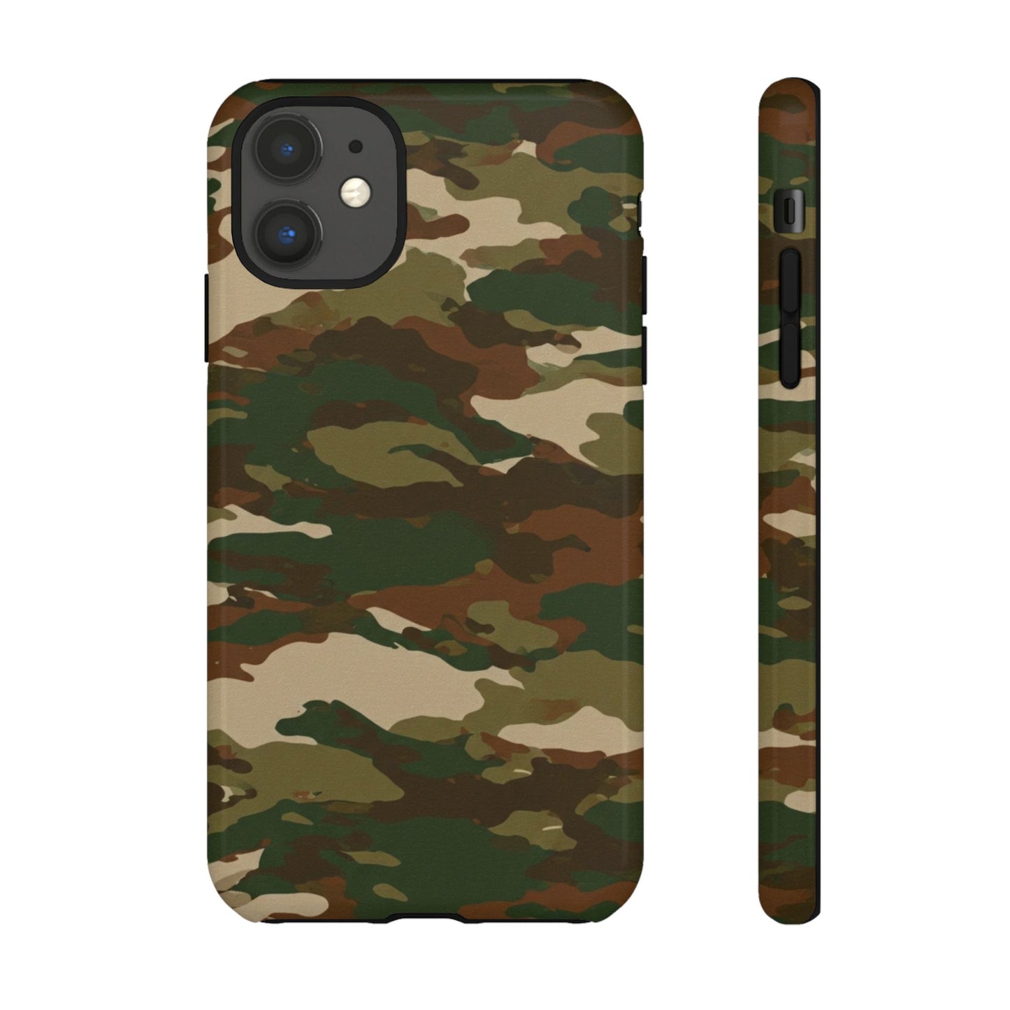 Camo Design - Tough Phone Case - iPhone or Samsung Phones