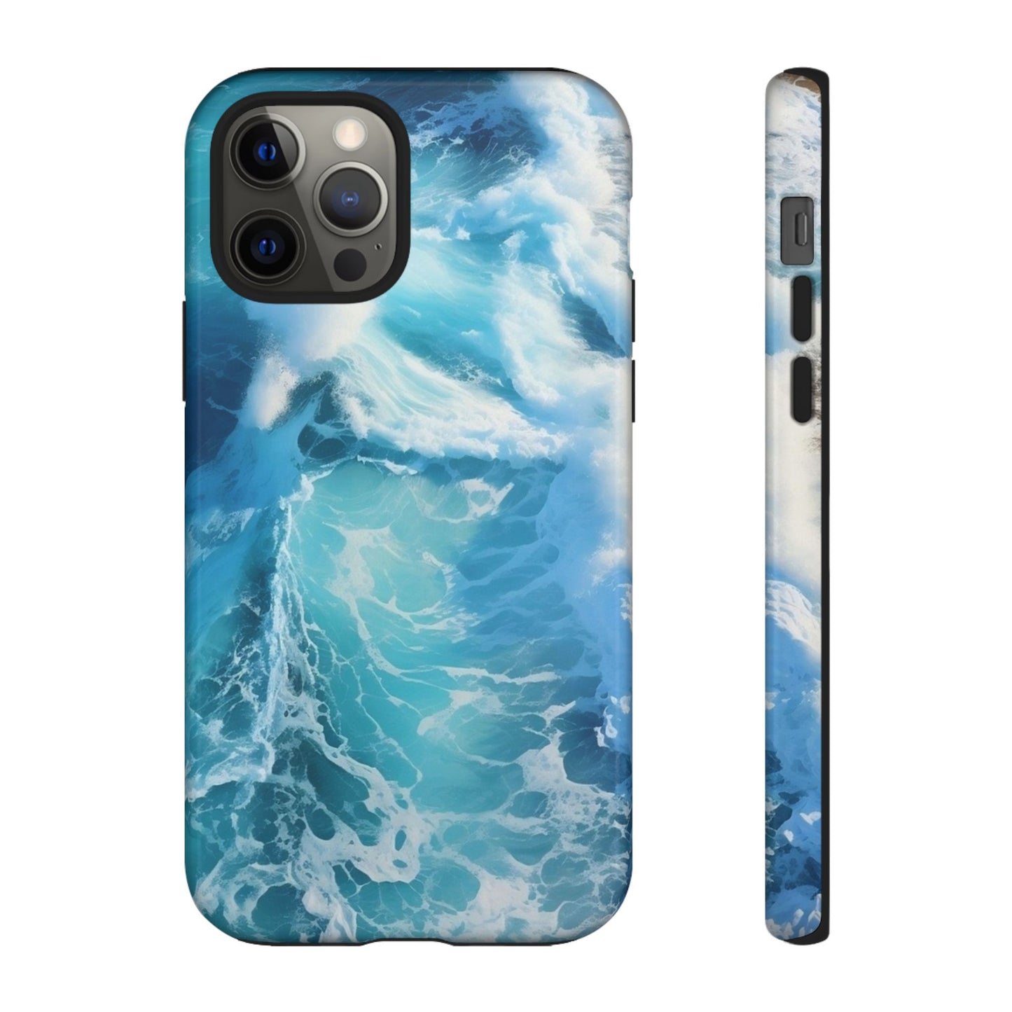 Crashing Ocean Waves - Tough Phone Case - iPhone or Samsung Phones