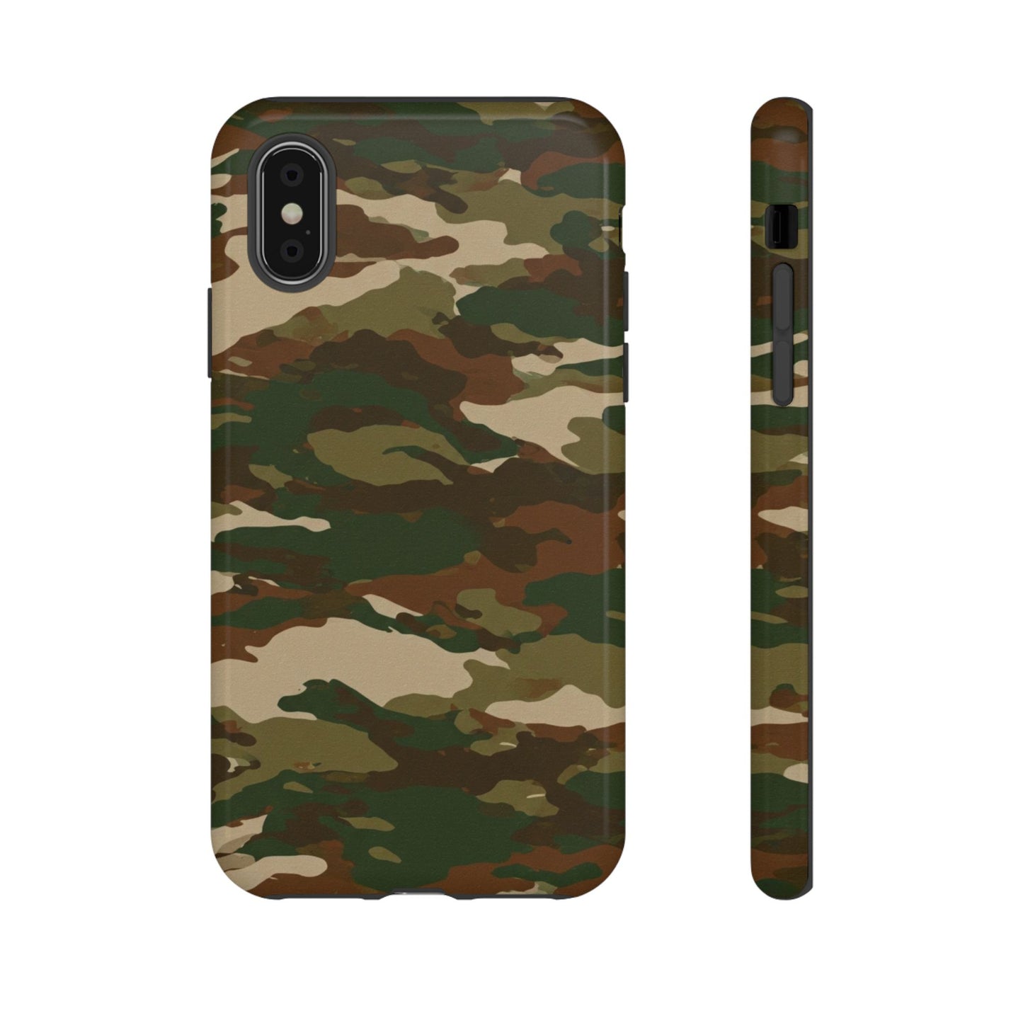 Camo Design - Tough Phone Case - iPhone or Samsung Phones
