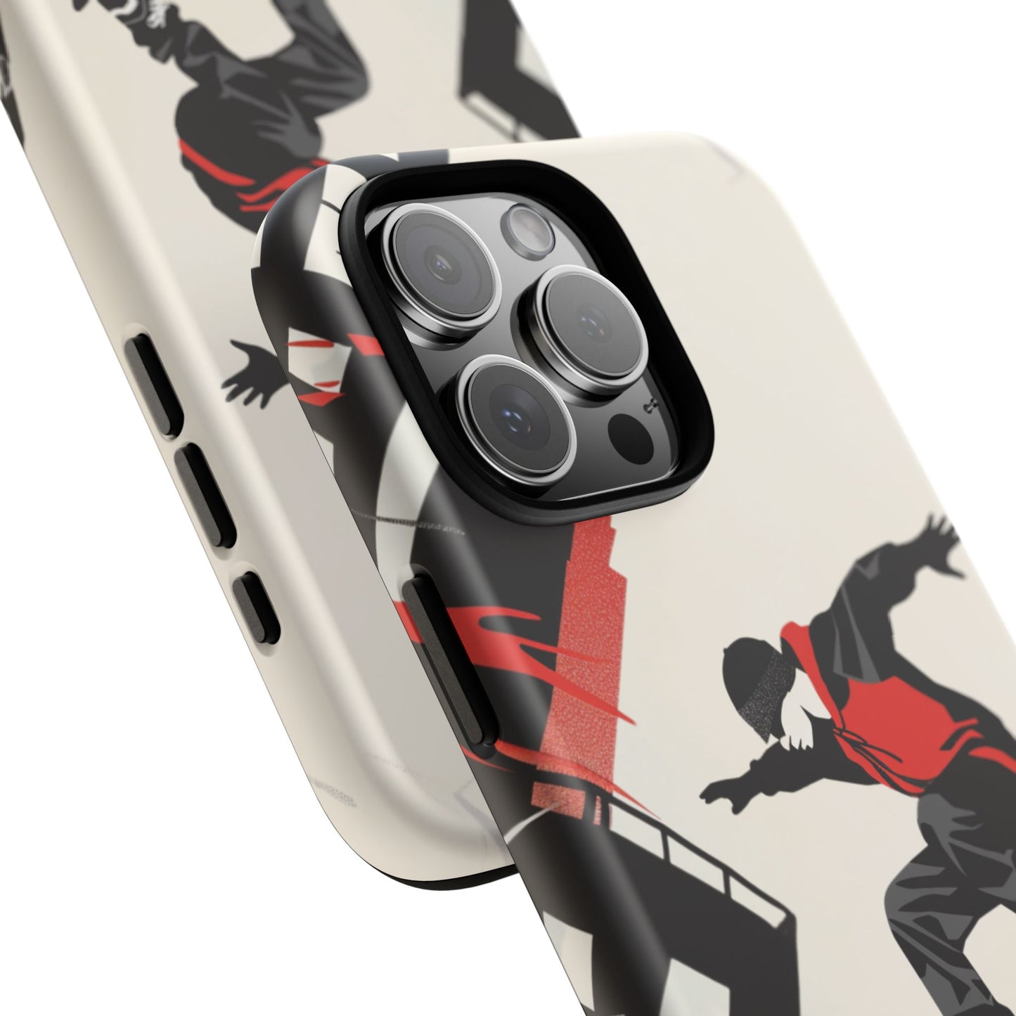 Skateboarding in the City - Tough Phone Case - iPhone or Samsung Phones