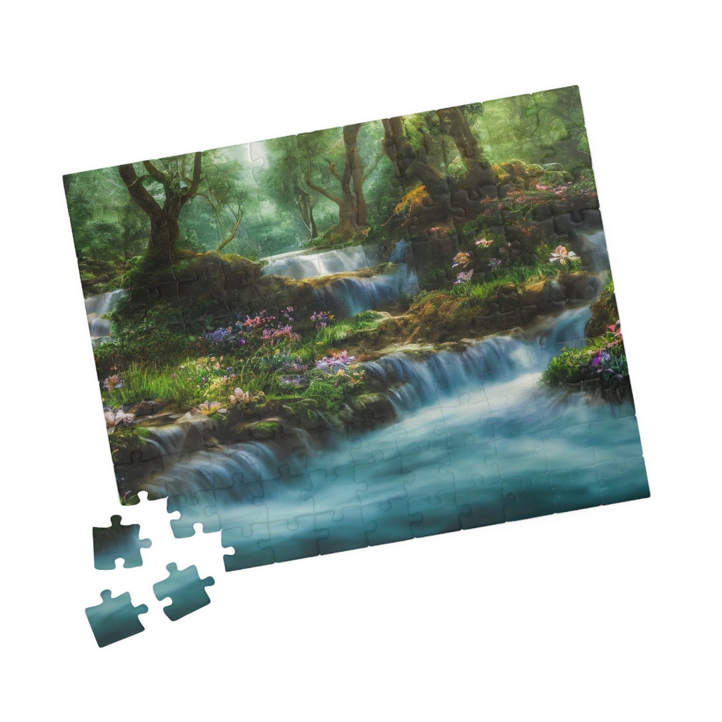 Fantasy Waterfalls Jigsaw Puzzle