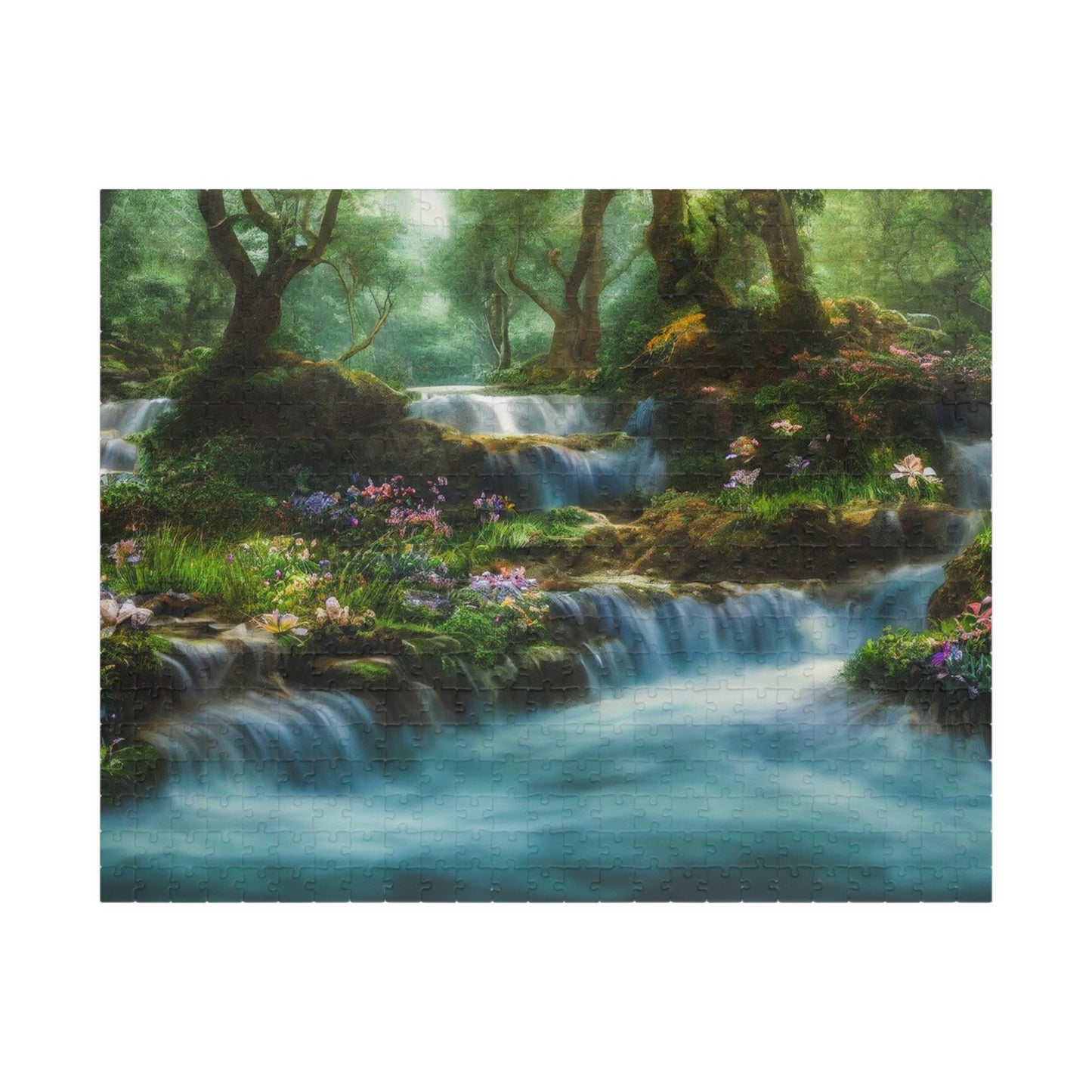 Fantasy Waterfalls Jigsaw Puzzle