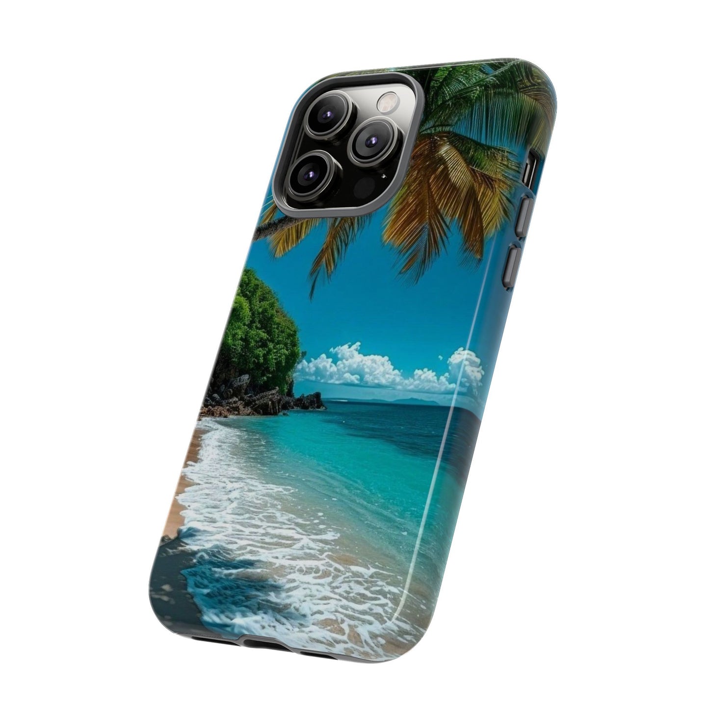 Tropical Beach Oasis - Tough Case for iPhone or Samsung