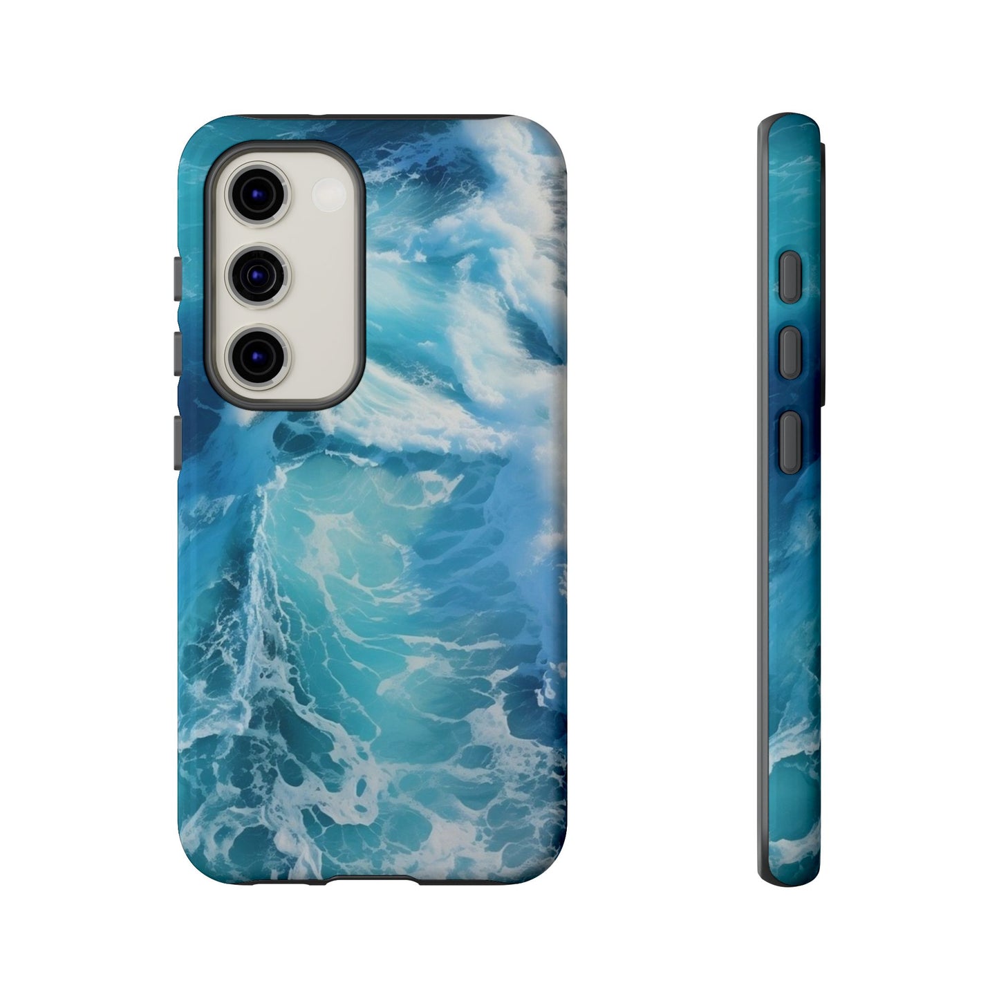 Crashing Ocean Waves - Tough Phone Case - iPhone or Samsung Phones