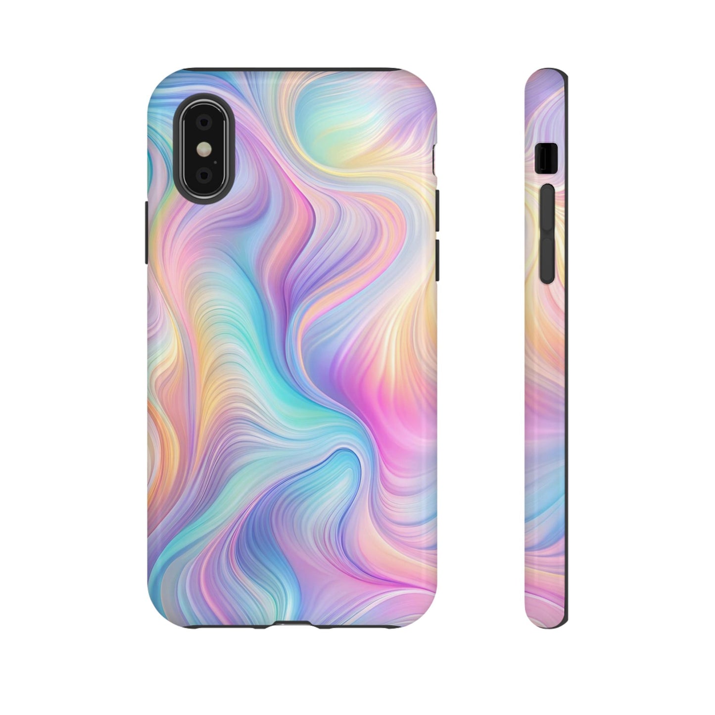 Colorful Swirls Tough Phone Case for Ultimate Protection - iPhone or Samsung Phones